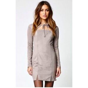 Kendal & Kylie Suede Dress